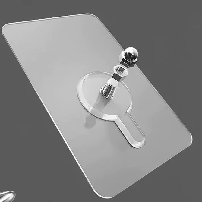 Selbstklebende, transparente Wandhaken (10er Set) für Küche, Bad, Flur. Starke, bohrfreie Organisation im ganzen Zuhause.