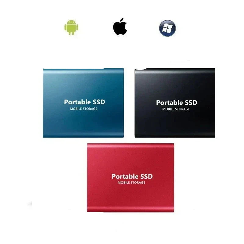 Kompakte 128GB USB SSD für schnellen, mobilen Datenspeicher. Ideal zum Sichern und Übertragen wichtiger Daten.