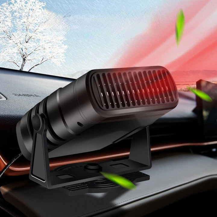 12V Autoheizgerät & Enteiser für schnelle Scheibenenteisung und wohlige Wärme im Winterfahrzeug.