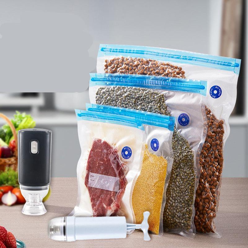 15 wiederverwendbare Vakuumierbeutel für Lebensmittel, ideal für längere Frische in Ihrer Küche und Vorratshaltung.