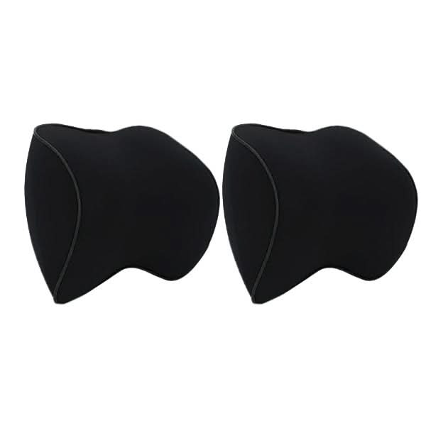 Praktisches 2er-Set Nackenkissen aus Memory Schaum für Auto, bietet Paaren ergonomischen Fahrkomfort.