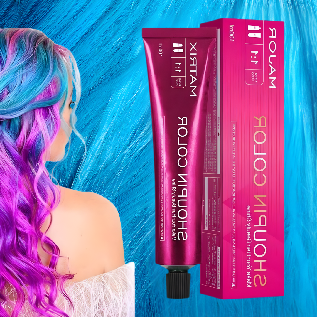 2in1 Haarfärbeshampoo 100ml für schnelle Grauabdeckung & intensive Haarpflege zu Hause.