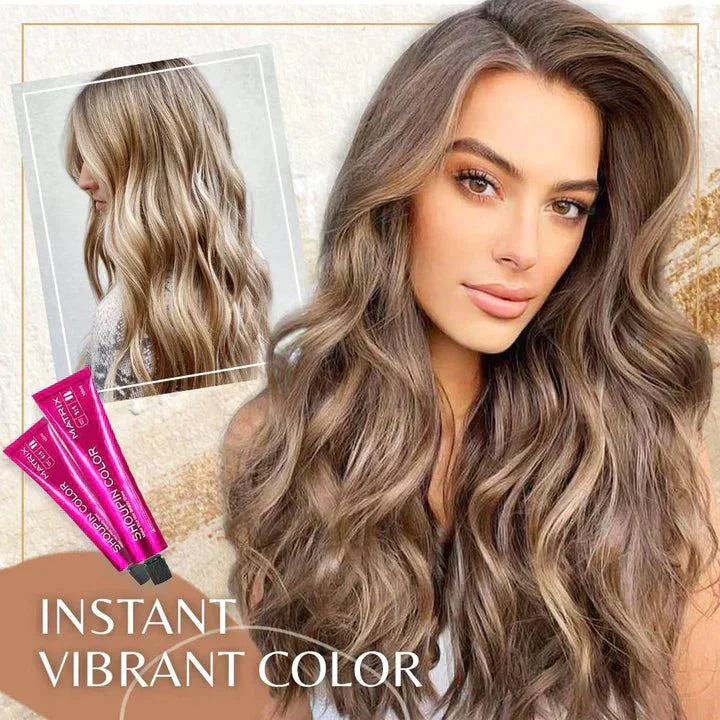 100ml Haarfärbeshampoo für schnelle Farbauffrischung & pflegende Wirkung, ideal für Heimanwendung.