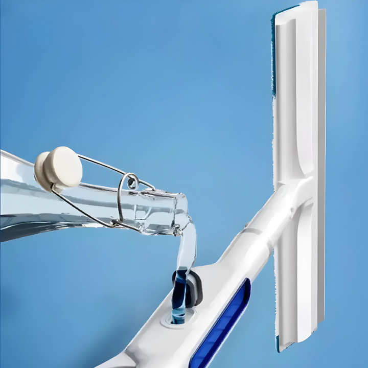 Ergonomischer Fensterwischer für schnelle Schmutzentfernung und saubere Fenster.