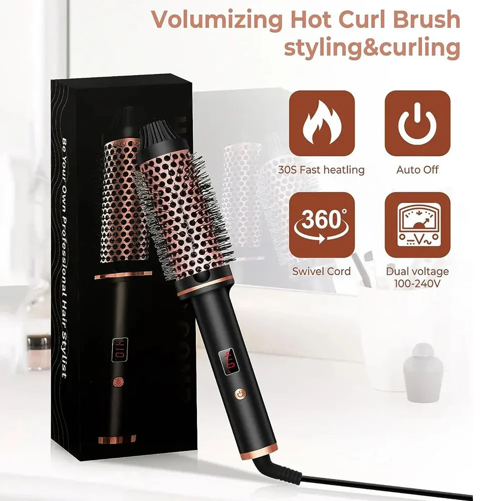 Ionen-Hairstyler für glänzendes, frizz-freies Haar. Glätten, Wellen oder Volumen mit Hitzeschutz für gesundes Haar.