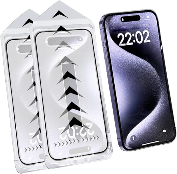 3-in-1 iPhone Bildschirmschutz mit Privatsphäre & Panzerglas für optimalen Displayschutz.