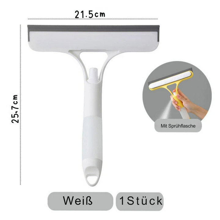 Vielseitiger 3-in-1 Reiniger für Spiegel, Fenster und Glasflächen, für schnelle, streifenfreie Sauberkeit.