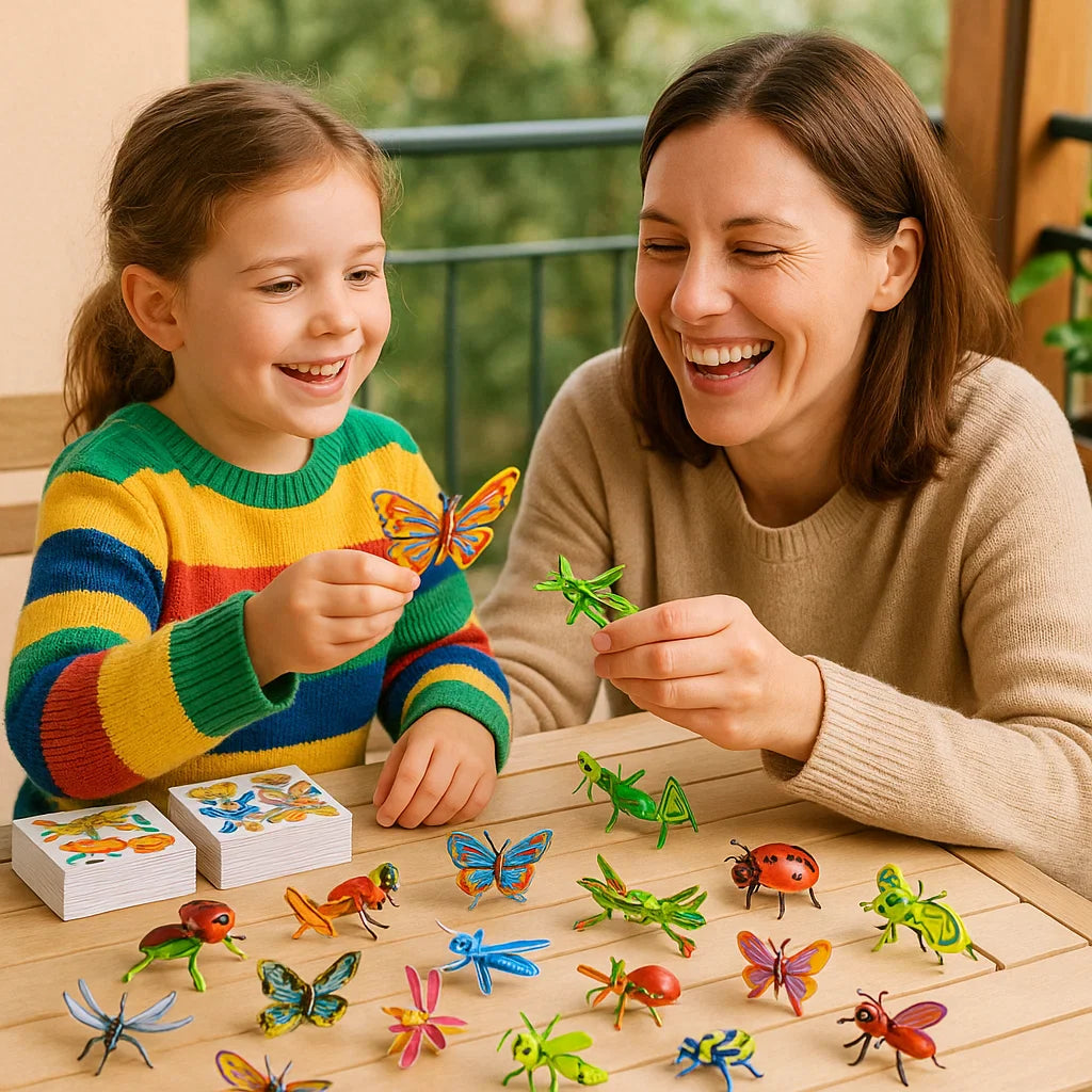 3D Schaumstoff-Puzzle Tier-Set für Kleinkinder. Weich & sicher zum Spielen und Lernen.