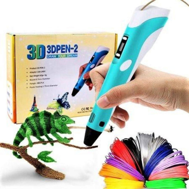 3D-Druckstift DoodleForm für kreatives Zeichnen & Modellbau mit PLA Filament, ideal für Kinder & Erwachsene.