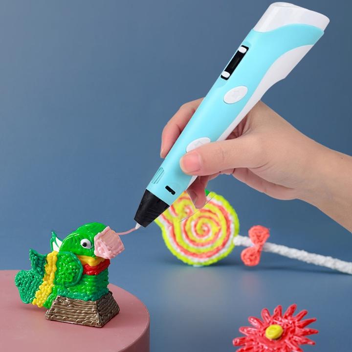 3D-Stift für Kinder & Erwachsene zum Basteln, Modellbau & kreativen Gestalten, unterstützt räumliches Denken.