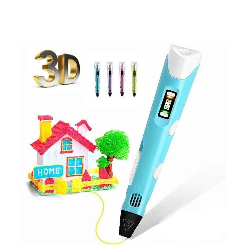 DoodleForm 3D-Druckstift für kreative 3D-Zeichnungen, Kunst & DIY-Modellbau, geeignet für Jung & Alt.