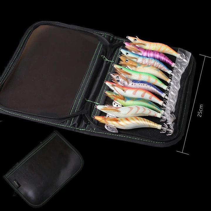 Nahaufnahme eines 3D gedruckten Garnelenköders. Detailreicher Kunstköder für Angler im Süß- & Salzwasser.