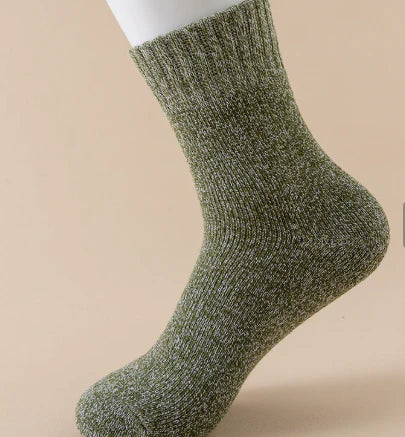 Geschenk-Set: 3 Paar warme Herren Thermosocken, mittel-lang, für kalte Wintermonate.