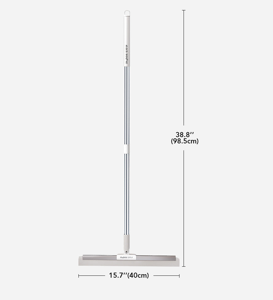 Robuster 40cm Multifunktions-Wischer mit Silikonkante, ideal als Nass- und Staubwischer für ein sauberes Zuhause.