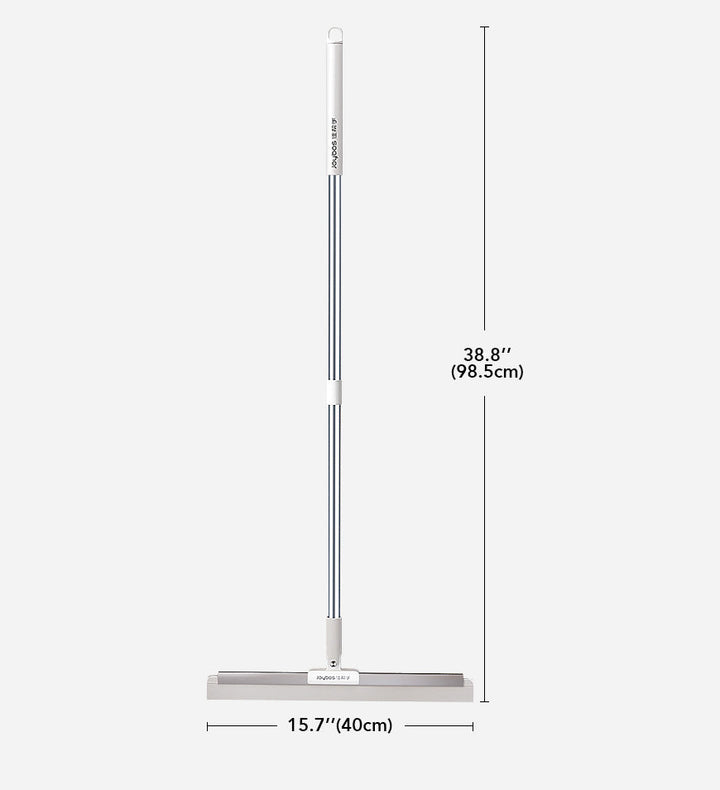 Robuster 40cm Multifunktions-Wischer mit Silikonkante, ideal als Nass- und Staubwischer für ein sauberes Zuhause.