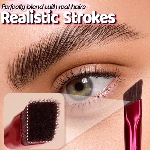 Innovativer 4D Makeup Pinsel für realistische Haarstriche. Schneller, professioneller Microblading-Look zu Hause.