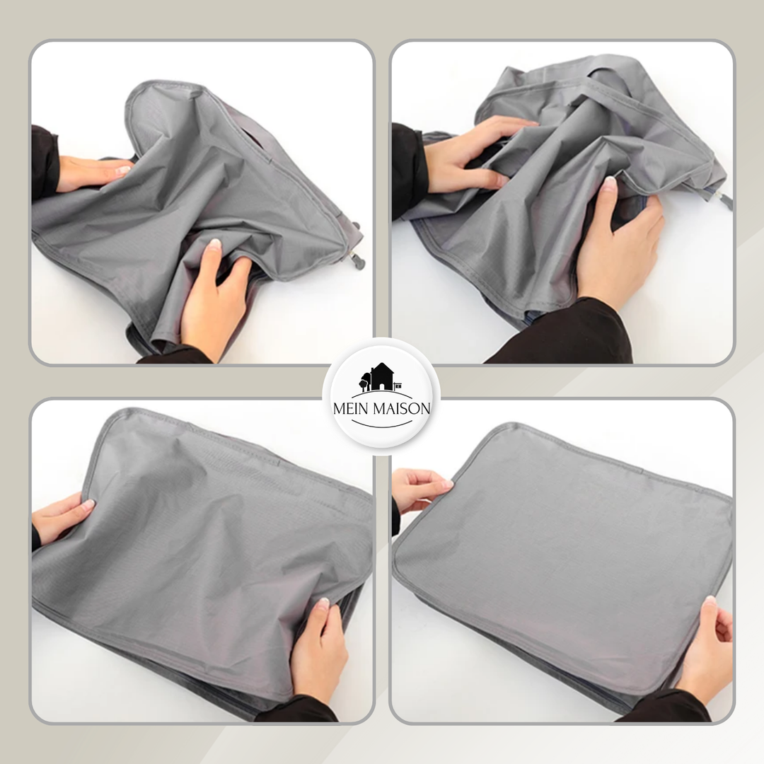 Robustes, wasserdichtes Polyester Packwürfel Set, hält Reisekleidung trocken und gut organisiert. Ideal für Gepäck.