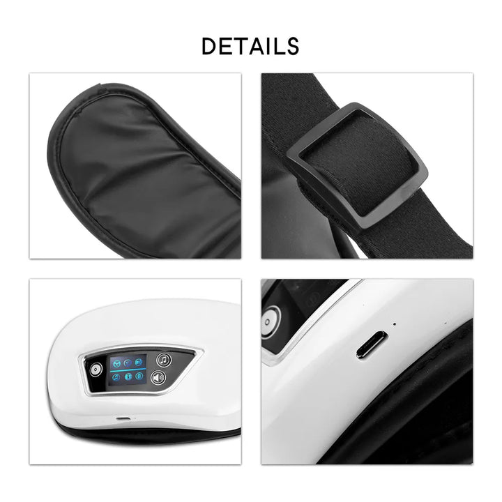 Wohltuendes Airbag-Augenmassagegerät mit Vibration für eine effektive Linderung von Augenbelastung.