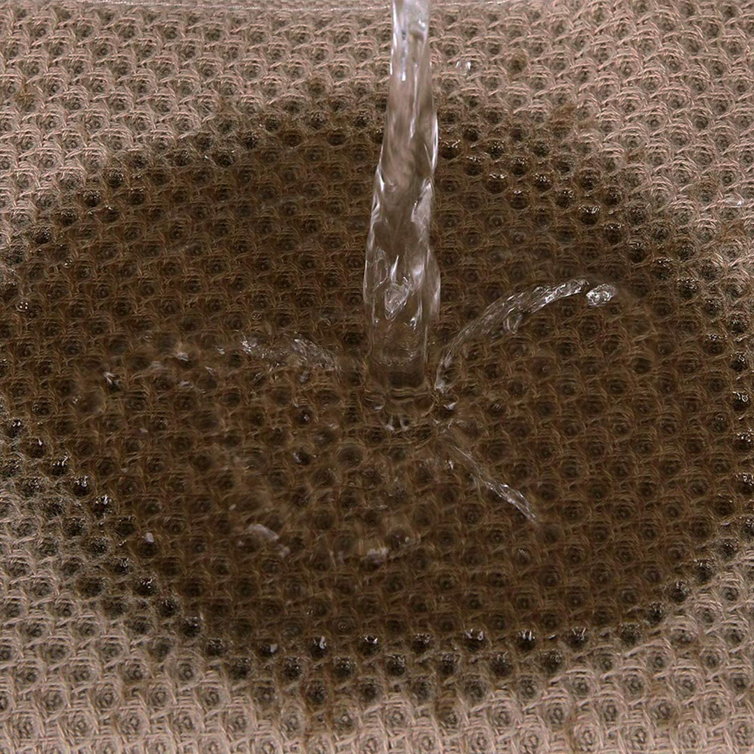 Hochwertige Waffel-Küchentücher aus Baumwolle, 6er-Set. Perfekt als Geschirrtuch oder Reinigungstuch im Haushalt.