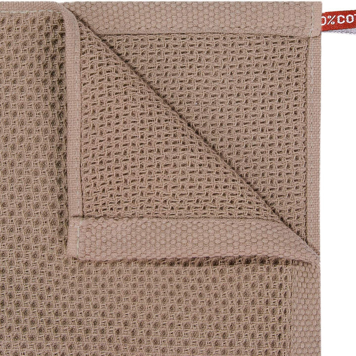 Pflegeleichte Baumwoll-Küchentücher im 6er-Set. Saugfähige und robuste Waffeltücher für Küchenaccessoires.