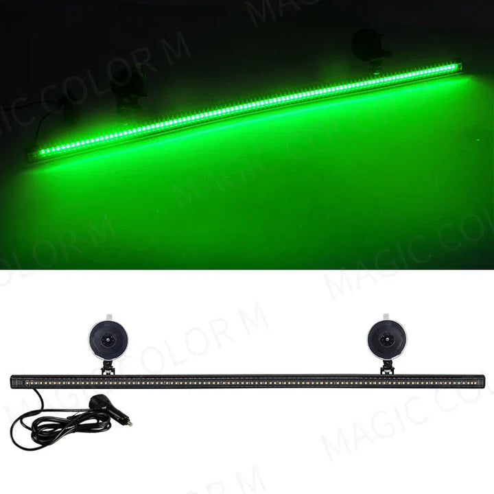 Effektive 96 LED Notfall-Lichtleiste, helles Sicherheitslicht und Blitzlicht für maximale Fahrzeugwarnung.