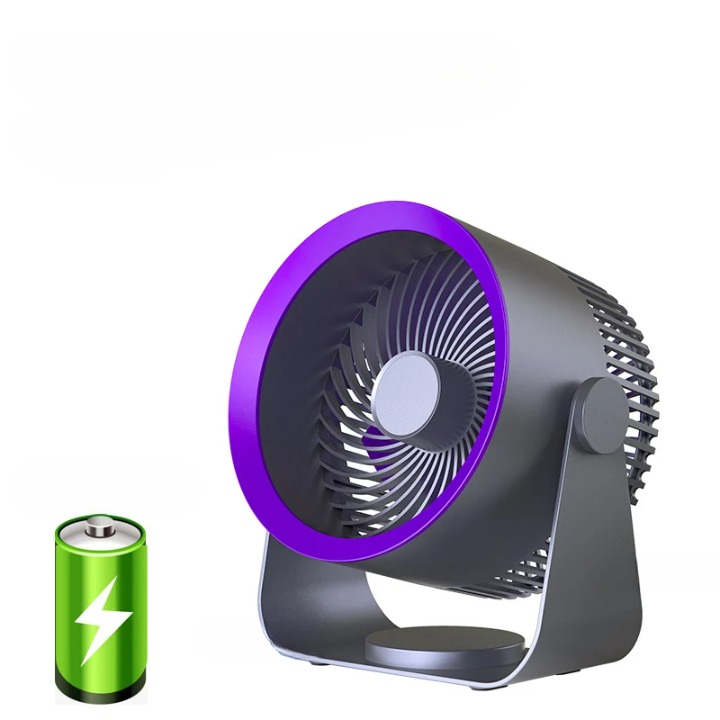 AirFlex Multifunktionsventilator: Tischventilator, Wandventilator, mit starkem Akku.