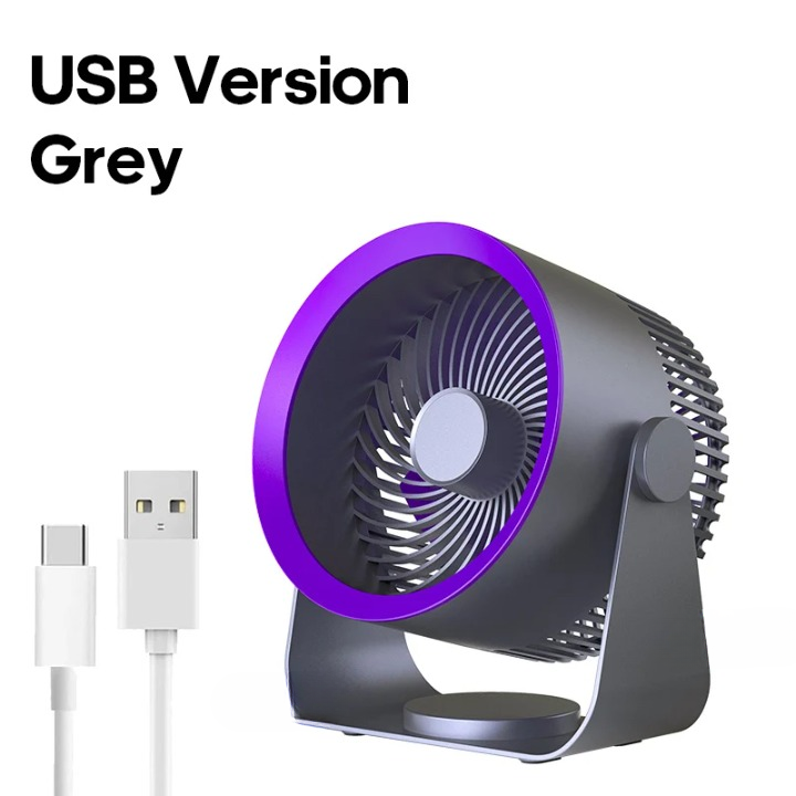 AirFlex USB-Ventilator, flexibel aufladbar, sorgt für individuelle Kühlung im Büro.