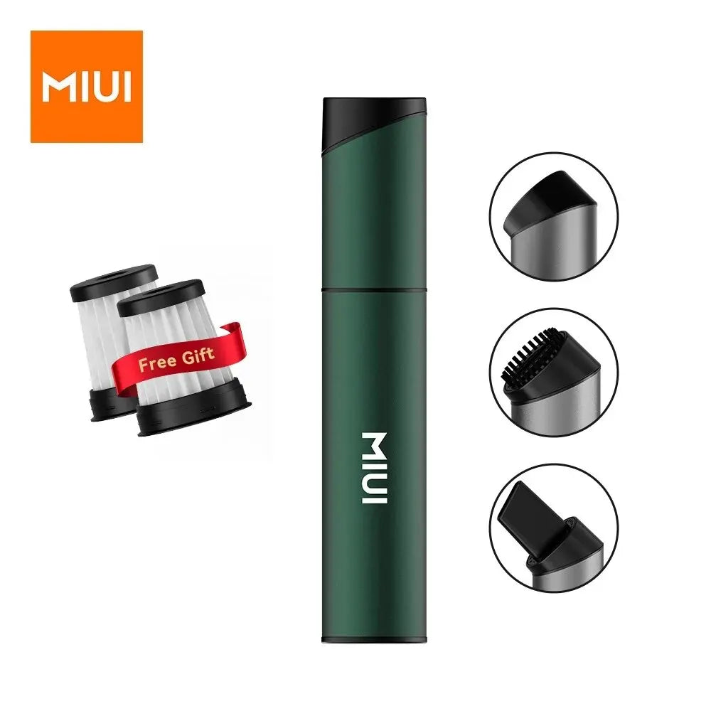 Vielseitiger AirPro Mini Handstaubsauger für Haushalt & Auto, kabellos & leicht zu bedienen.