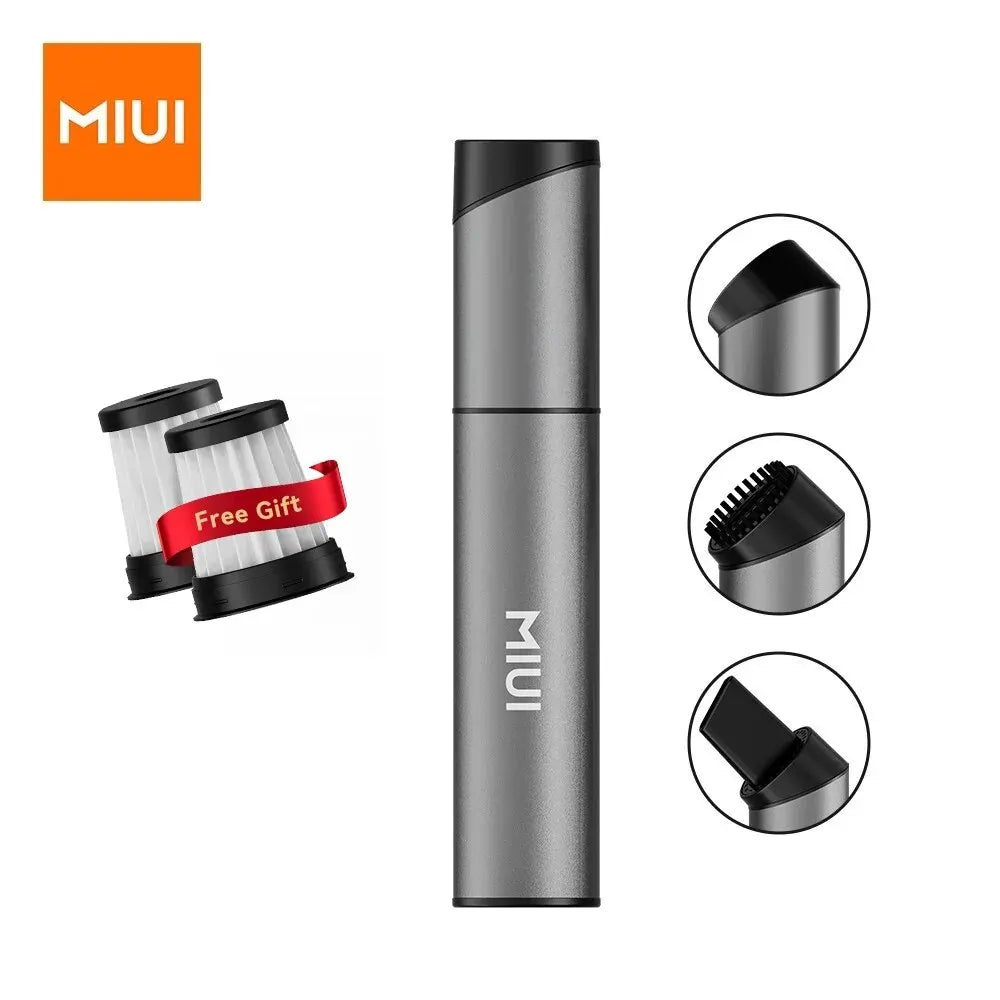 Mini Staubsauger AirPro Mini, tragbar & leistungsstark für schnelle Sauberkeit überall, auch Tierhaare.