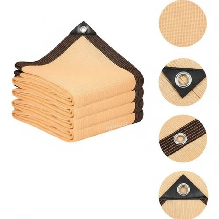 Leichtes Sonnensegel für Camping & Outdoor. Als Markise bietet es zuverlässigen UV-Schutz und ist wasserdicht.
