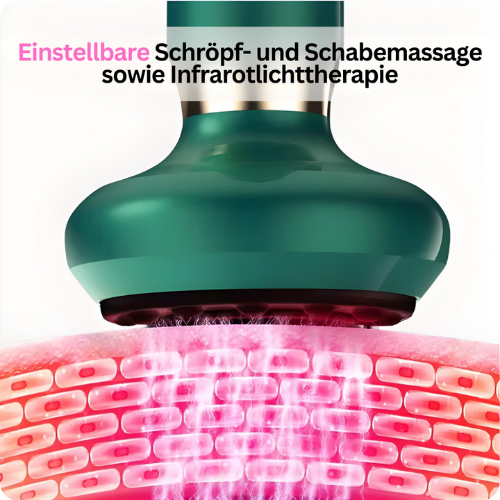 Dieses Anti-Cellulite-Gerät nutzt Cupping und Infrarot für effektive Hautstraffung und Körperpflege.