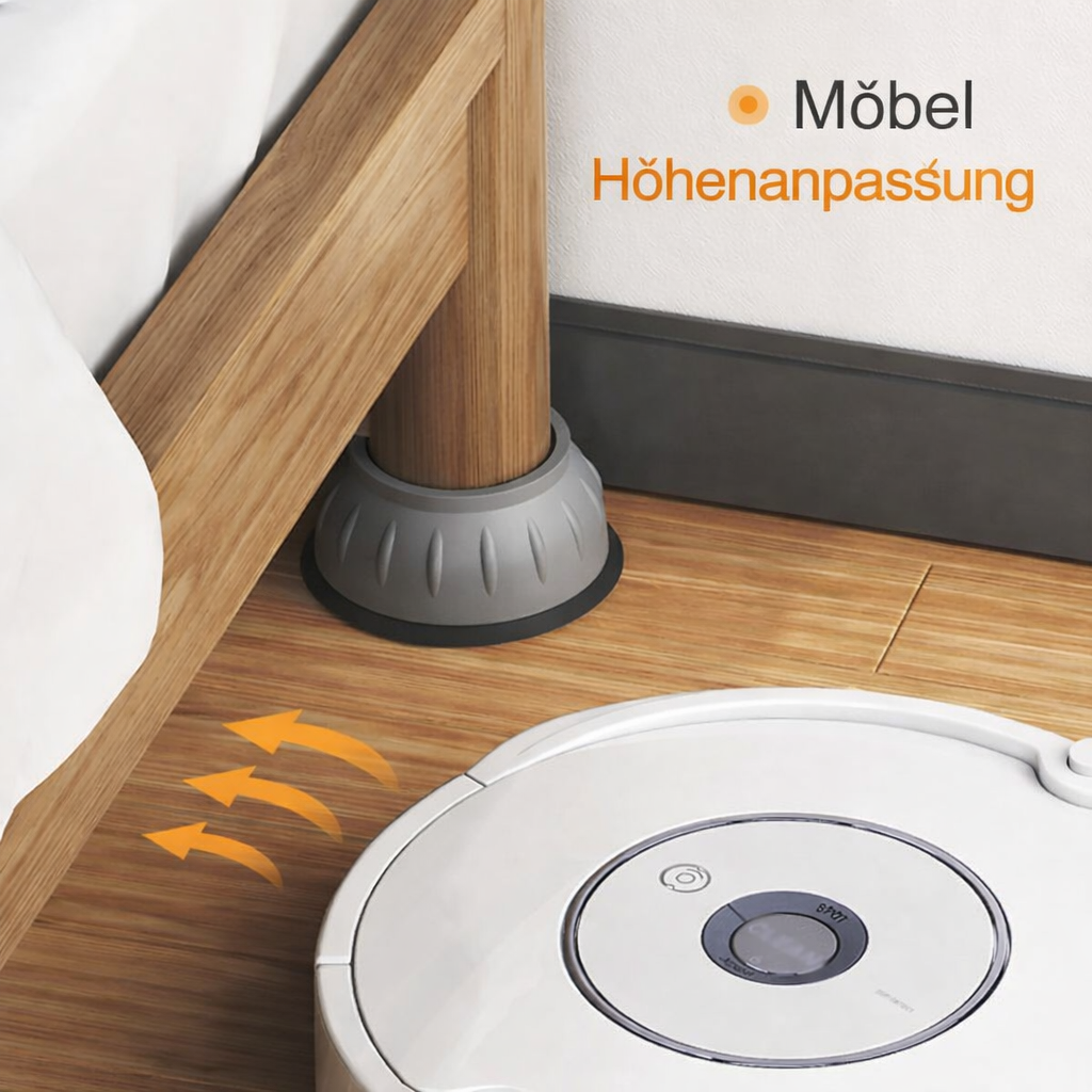 Hochleistungsgummi Vibrationsdämpfer für Waschmaschinen und Trockner; maximale Geräuschreduktion.