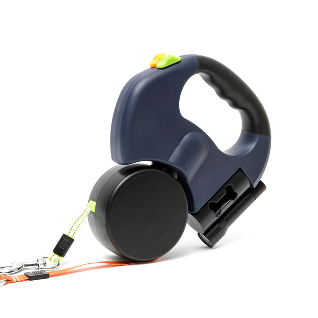 Ergonomische Anti-Wickel Hundeleine, die Verwicklungen vermeidet und komfortable Spaziergänge ermöglicht.