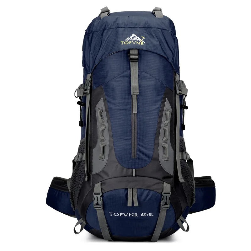 Zuverlässiger 45L AquaTrek Rucksack, wasserfest für Outdoor-Aktivitäten, Trekking, Sport & Reise.
