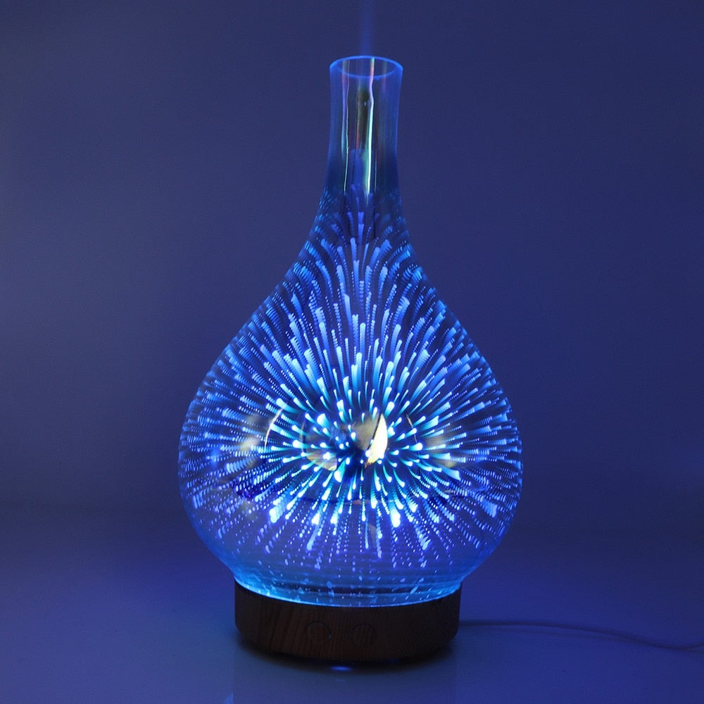 Stilvoller Aroma Diffusor & Luftbefeuchter für ein angenehmes Raumklima und beruhigendes Ambiente.