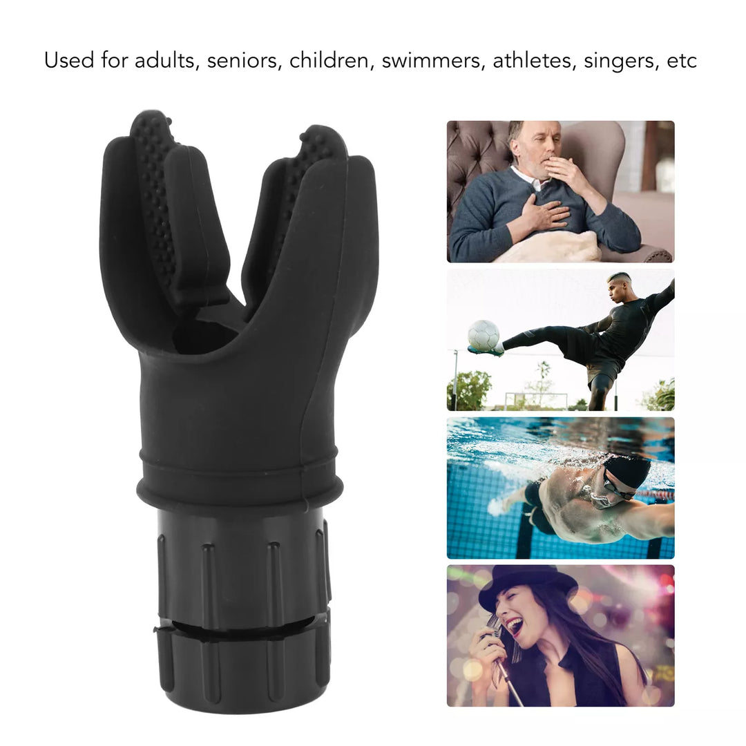Ergonomischer Atemtrainer für Lungenstärkung, Ausdauertraining & Atemmuskel-Aufbau. Für mehr Vitalität.