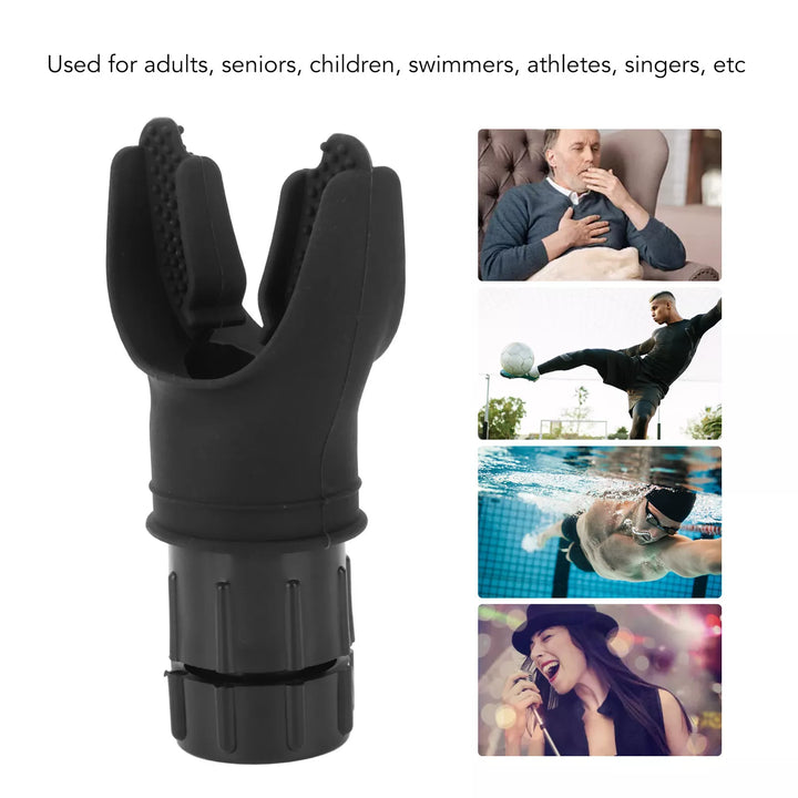 Ergonomischer Atemtrainer für Lungenstärkung, Ausdauertraining & Atemmuskel-Aufbau. Für mehr Vitalität.