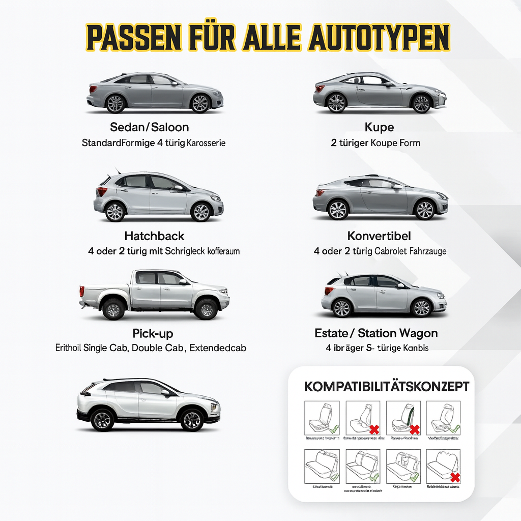 Langlebige, atmungsaktive Auto Sitzbezüge für optimalen Komfort & Schutz. Rutschfester Universal Autositz-Schutz.
