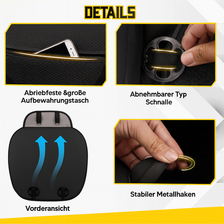 Elegante Auto Sitzbezüge für Luxus & Komfort im Fahrzeug. Atmungsaktiv & rutschfest. Stilvolles Auto-Zubehör.