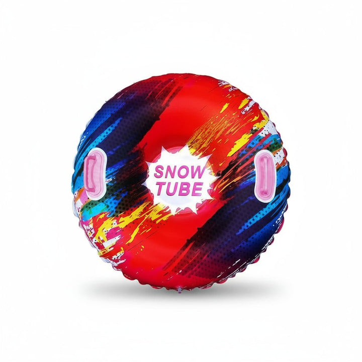 BLIZZTORQ Aufblasbarer Schneereifen aus kältebeständigem PVC; ideal für Outdoor-Winterspaß.