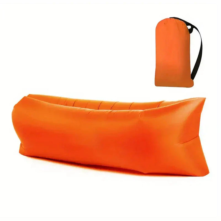 Tragbarer aufblasbarer Luftsack-Sitzsack zum Entspannen unterwegs, schnell einsatzbereit.