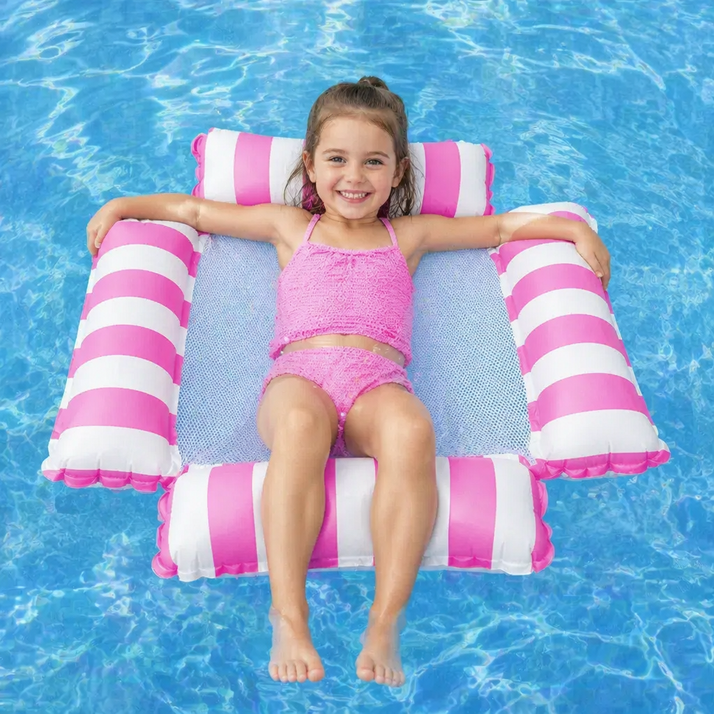 Aufblasbares Pool Battle Spiel für Kinder im Wasser. Fördert Balance & Koordination beim Wasserspaß im Sommer.