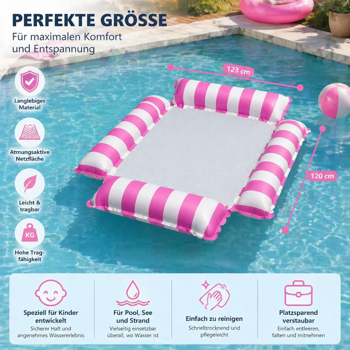 Perfektes aufblasbares Wasserspiel für Kinder im Sommer. Ideal für Pool, Planschbecken & Outdoor-Abenteuer.