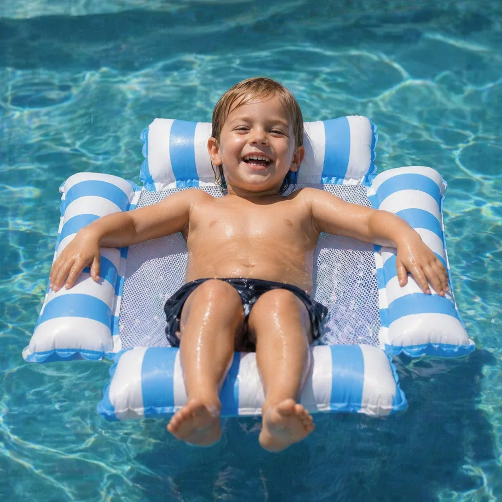 Familienspaß mit aufblasbarem Pool Battle Spiel für Kinder. Fördert Abenteuer & Aktivspiel im Wasser.