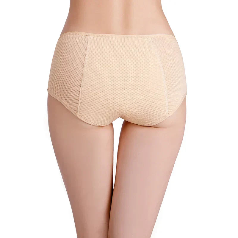 Hygienische Damenunterhose mit Auslaufschutz. Optimal bei Inkontinenz, bietet Sicherheit & Diskretion.