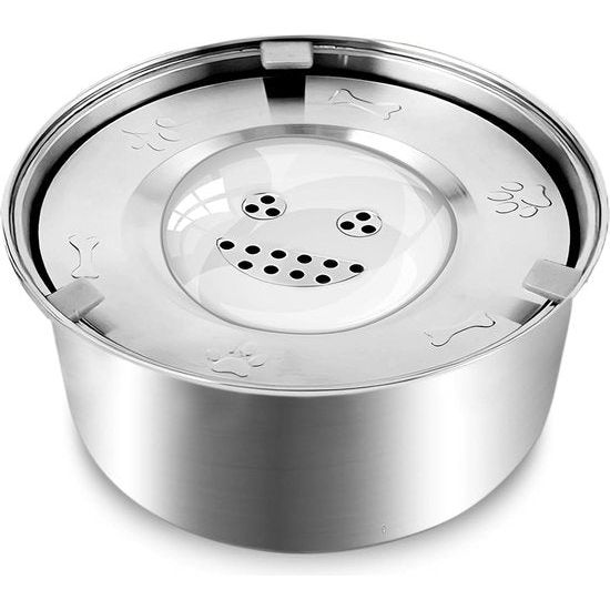 Auslaufsicherer Hundetrinknapf aus Edelstahl. Hygienisch & Anti-Verschütten für sauberes Wasser für Ihren Hund.