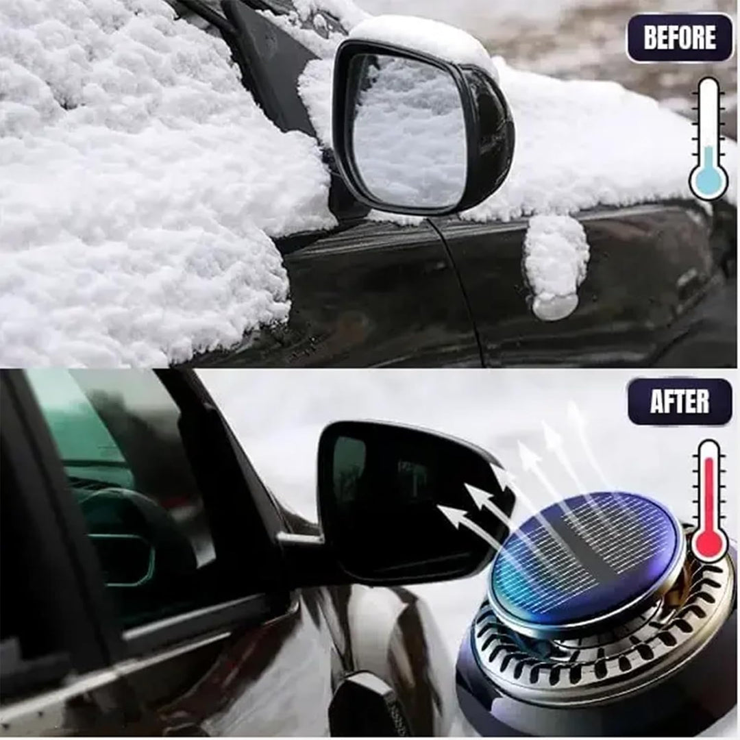 Auto Scheibenenteiser Sprayflasche. Entfernt Eis und Frost sofort von Windschutzscheiben für klare Sicht im Winter.