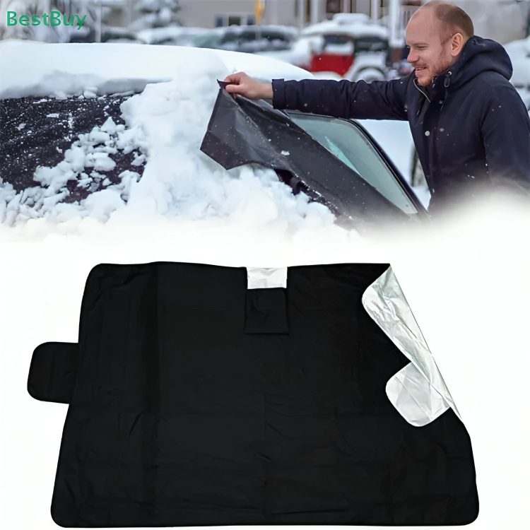 Auto Windschutzscheibenabdeckung für schnellen Eis- und Schneeschutz im Winter.