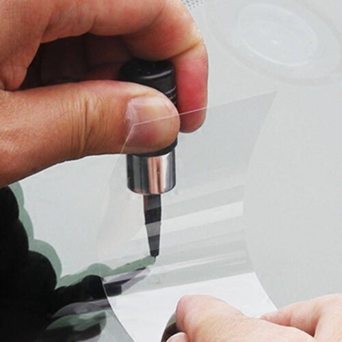 DIY Autoglas-Reparatur-Set für Windschutzscheibe, enthält Harz und Werkzeuge zur einfachen Steinschlag-Reparatur.