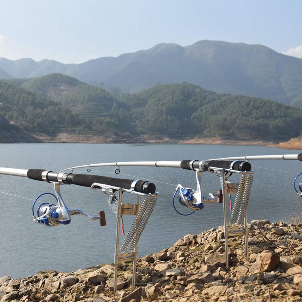 Robuste Angelhalterung, automatisch auslösbar, ideal für jeden Angler & Outdoor-Sportler.